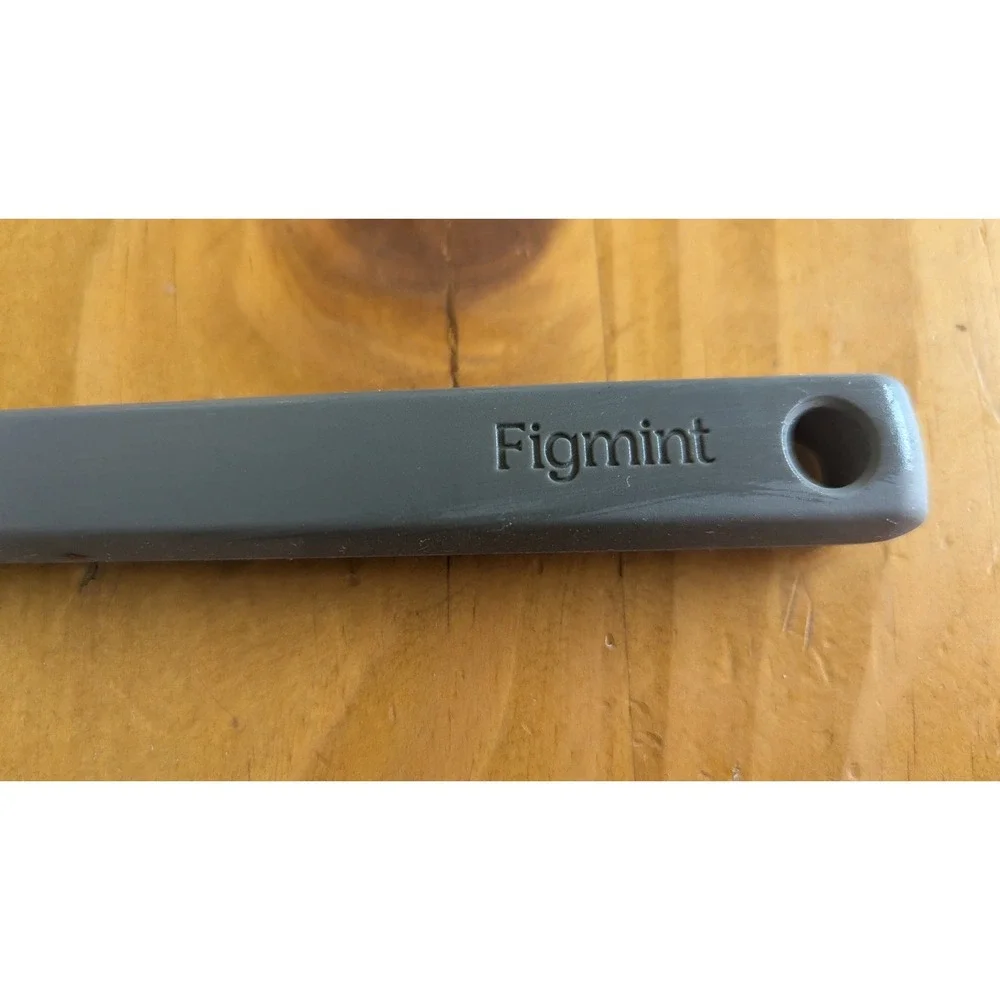 Figmint Gray Silicone Spatula‎ Spoonula Kitchen Utensil 11.5 Inch